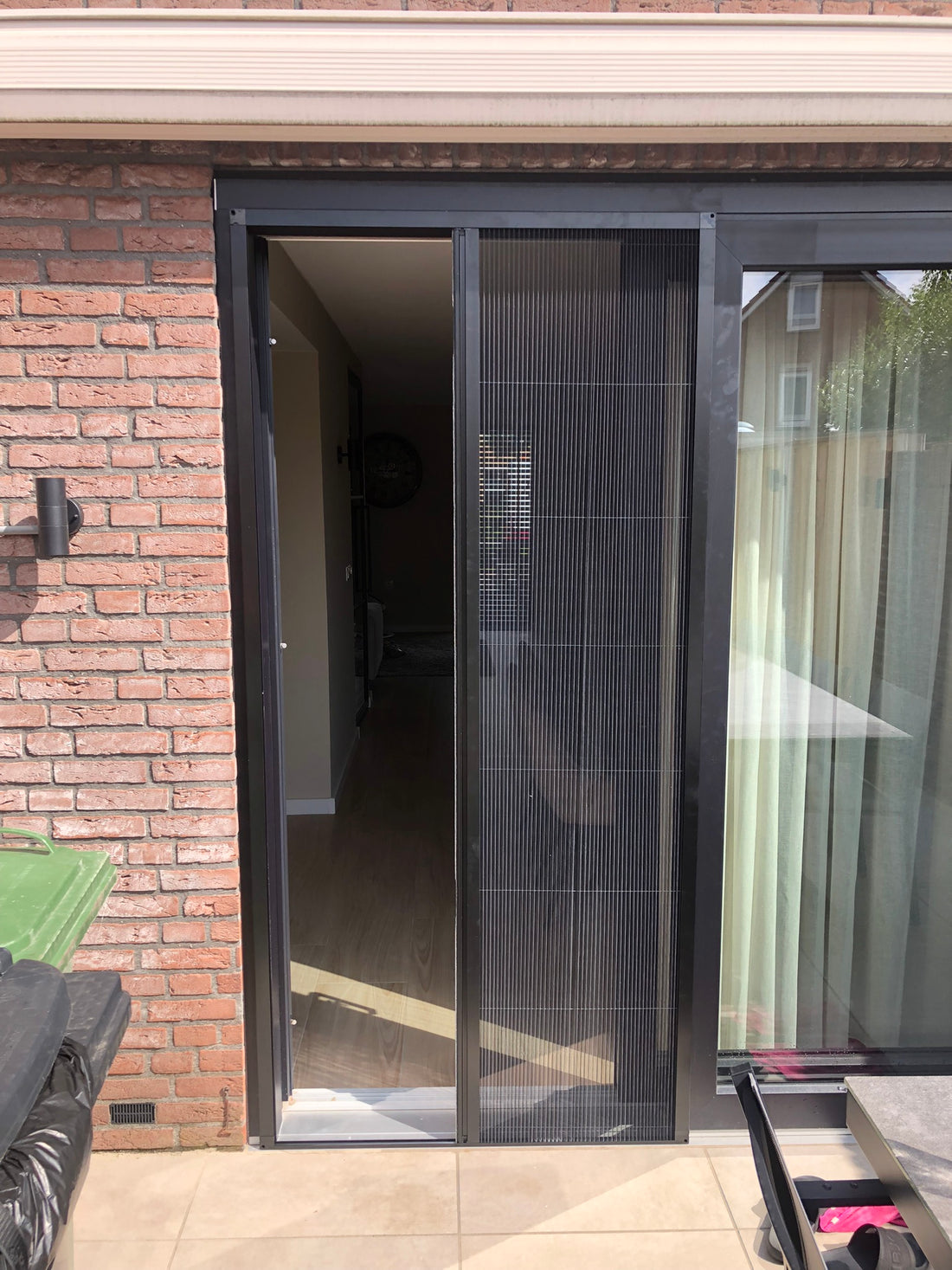 Plissé horren in Delden
