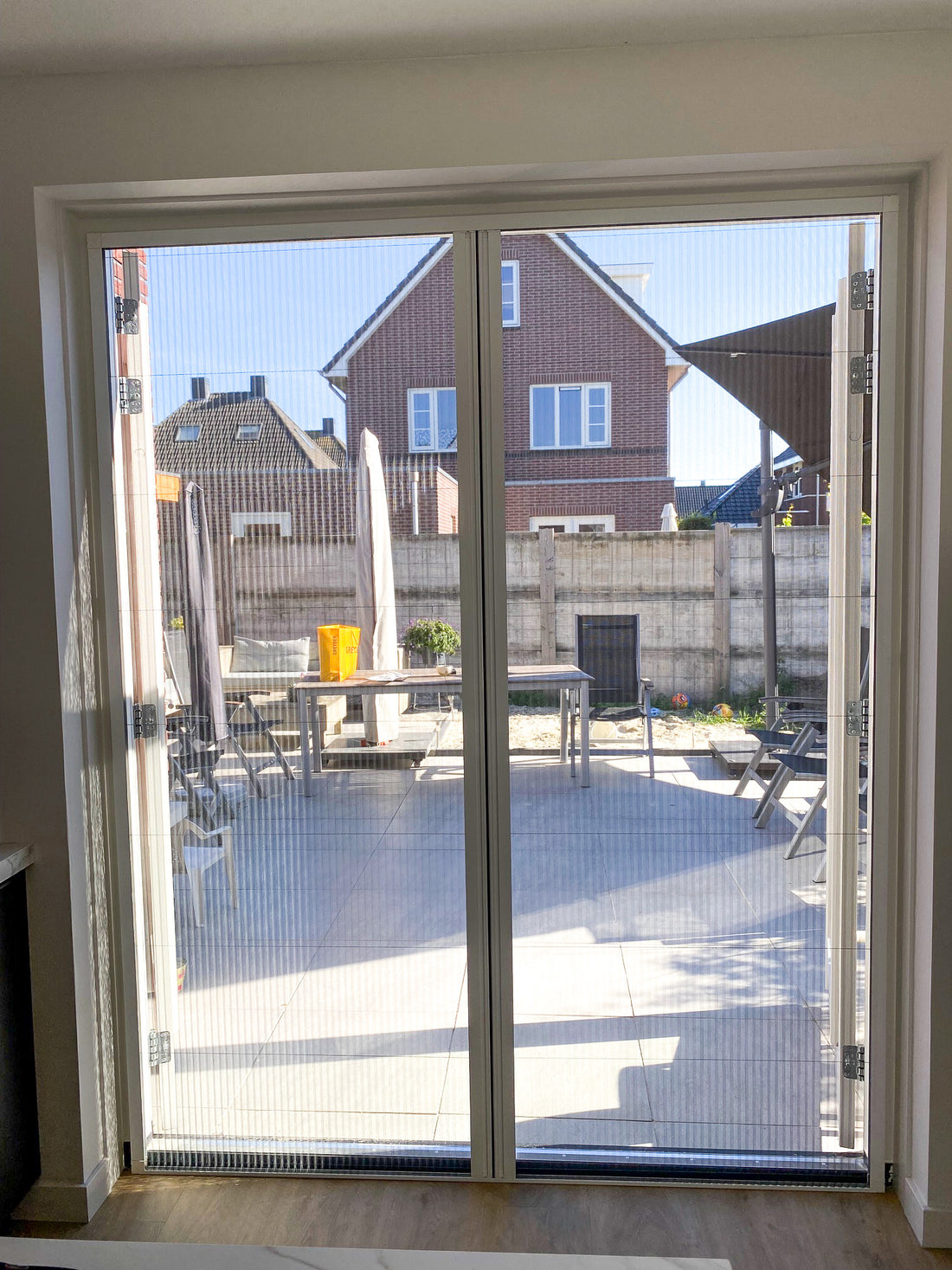 Plisse horren in Goor
