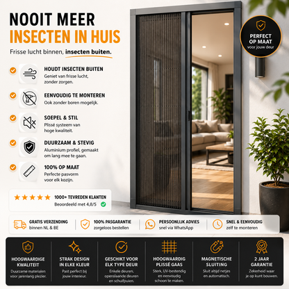 Plissé Hordeur Enkel Op Maat