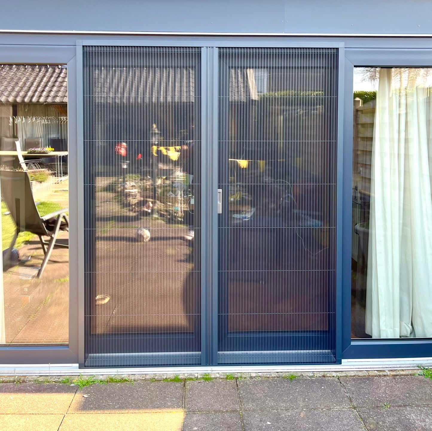 Plissé Dubbele Hordeur op Maat