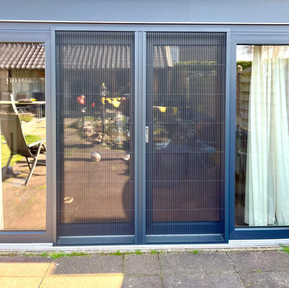 Plissé Dubbele Hordeur op Maat