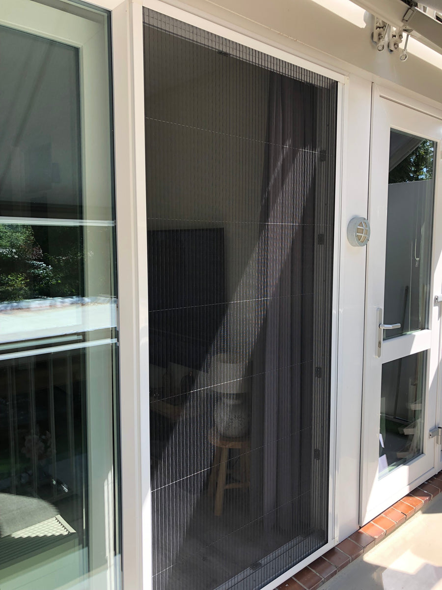 Plissé hordeur voor balkon