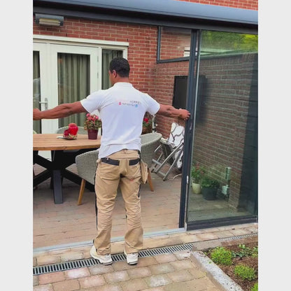 PLISSÉ HORDEUR DUBBEL OP MAAT